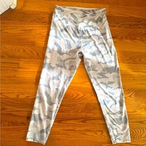 Gray camo leggings
